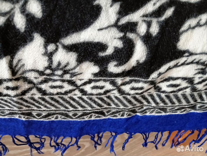 Покрывало пле накидка Шерсть Италия Винтаж