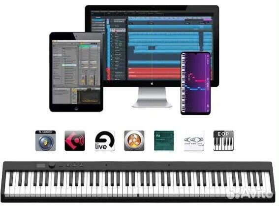 Цифровое пианино складывается 7 октав 88 кл