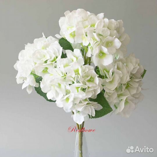 Гортензия силтконовая искусственные цветы