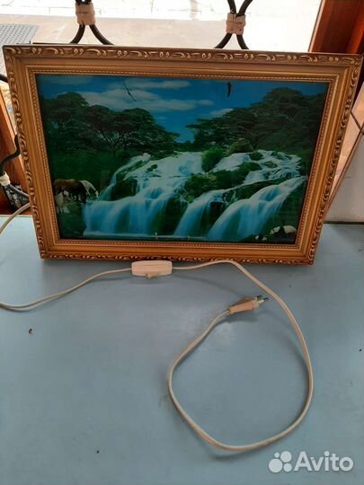 Картина светящаяся, электрическая