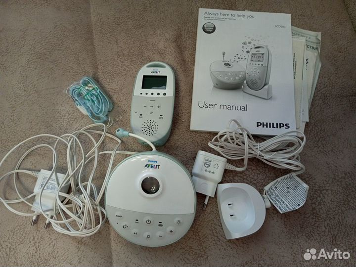 Радионяня philips avent SCD580