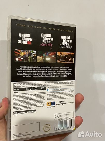 Grand theft auto the trilogy nintendo switch