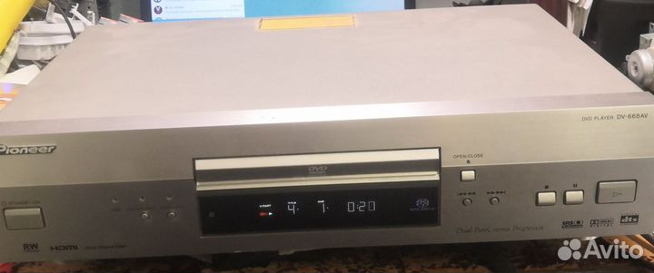 Pioneer DV-668AV DVD Player