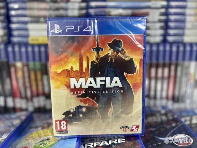 Диск PS4 / Mafia Definitive Edition / Новый