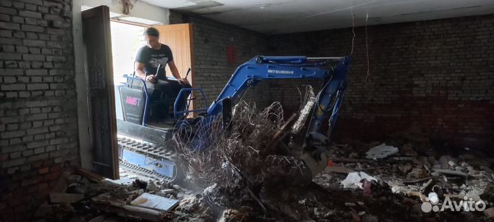 Услуги мини экскаватора