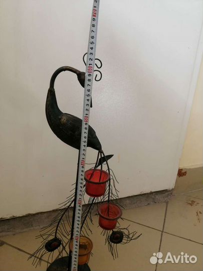 Кованные изделия интерьерные. Павлин