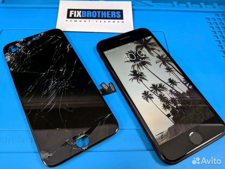 Экран iPhone 7, 8 с установкой