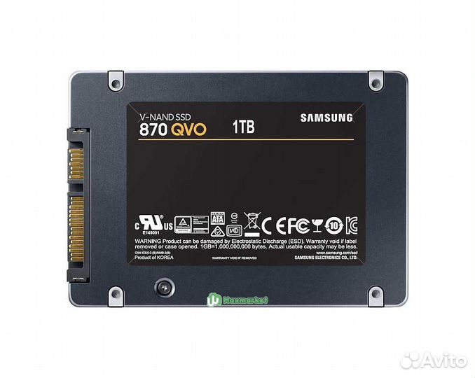 1 тб SSD накопитель Samsung 870 QVO
