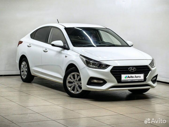 Hyundai Solaris 1.6 МТ, 2019, 126 000 км