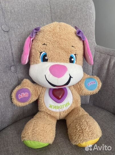 Щенок fisher price. Кукла Анна и Эльза.Hasbro