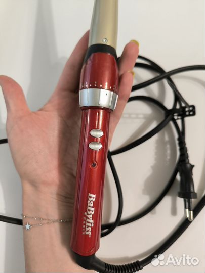 Электрощипцы Babyliss Easy curl C20E Red