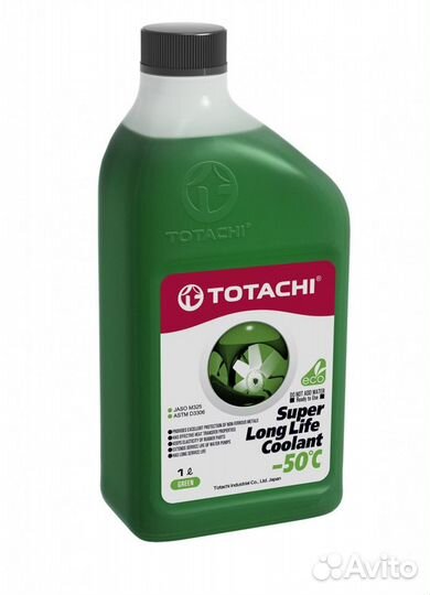 Антифриз totachi super LLC Green -50C