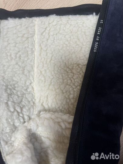 Сапоги женские зимние 38 39