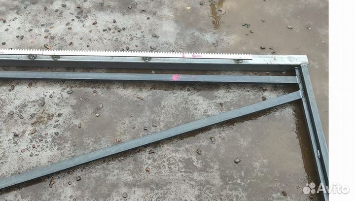 Откатные ворота - каркас