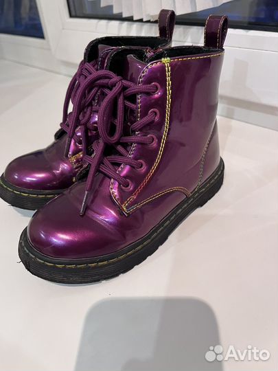 Ботинки демисезонные для девочки 29 размер