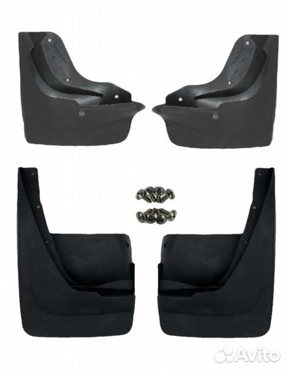 Брызговик калина 1 седан,комплект