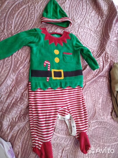 Костюм эльфа помощника 68р детский