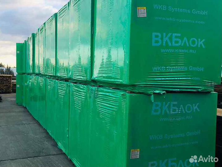 Газоблок вкблок D500