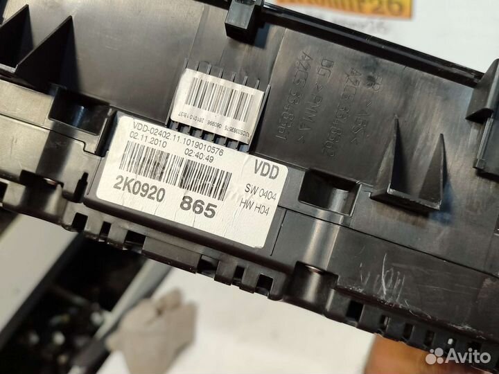 Панель приборов caddy Touran