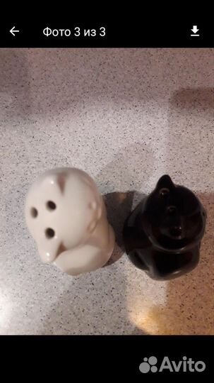 Набор для соли и перца новый, в коробке