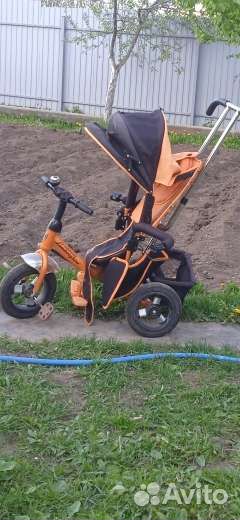 Детский трехколесный велосипед lamborghini