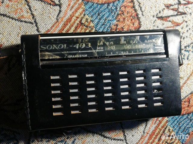 Радиоприемник СССР сокол 403