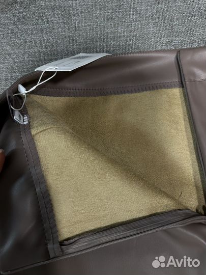 Юбка из экокожи размер 48