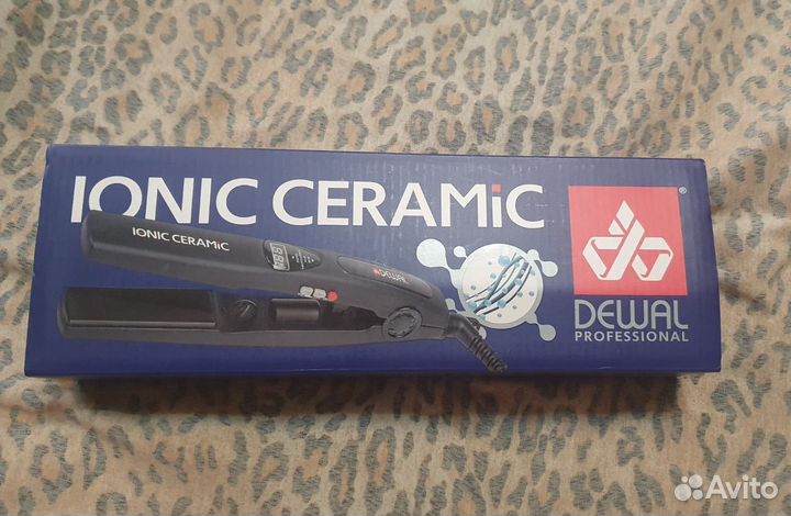 Про утюжок для волос dewal PRO ionic ceramic