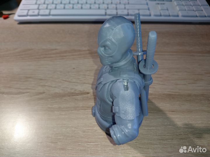 Дедпул (Deadpool), фигурка 10 см, неокрашенная