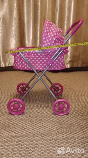 Игрушечная коляска для кукол