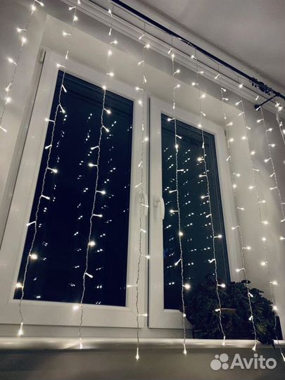 Светодиодная шторка