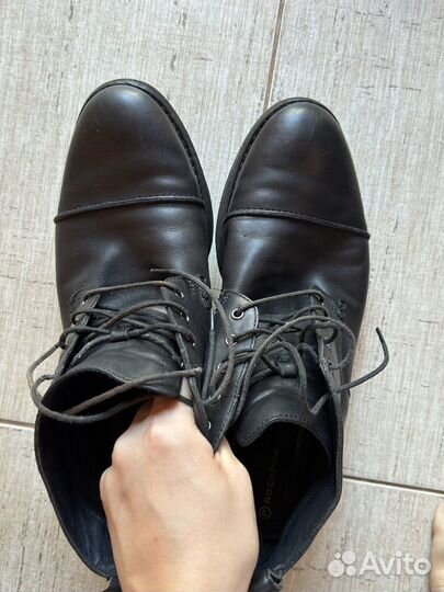 Ботинки натуральная кожа мужские туфли
