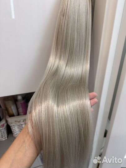 Хвост шиньон на резинке