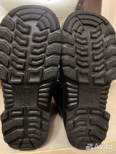 Сапоги зимние детские kuoma 34