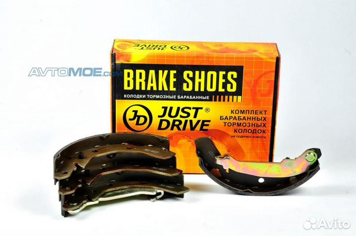 Колодки барабанного тормоза matiz/tico JBS0037 jus
