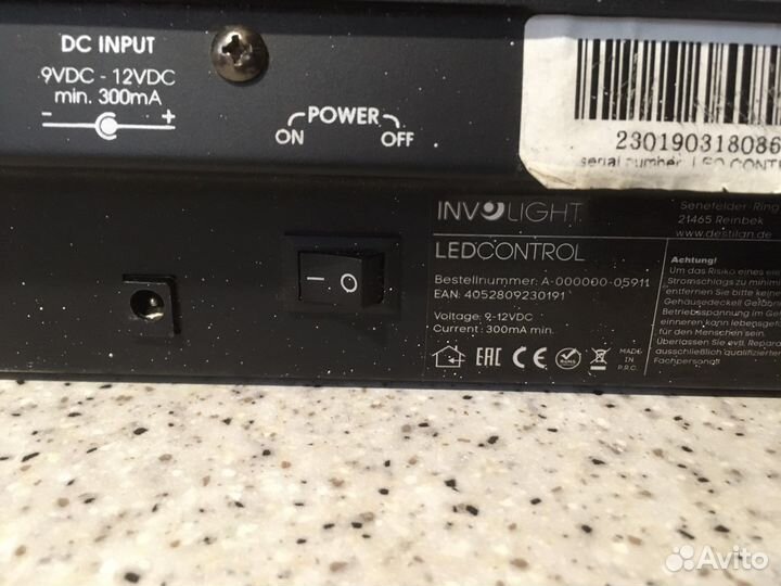 Световой пульт dmx Involight LEDcontrol