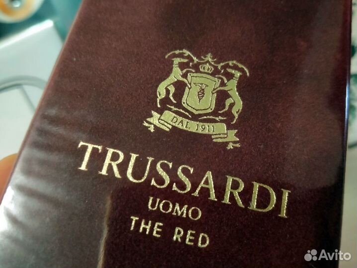 Trussardi uomo the red 30ml edt оригинал