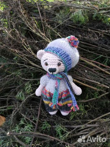 Вязаный мишка