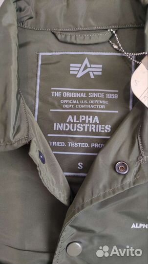 Ветровка летняя Alpha Industries Coach Jacket TT