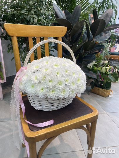 Хризантема букет цветов с доставкой