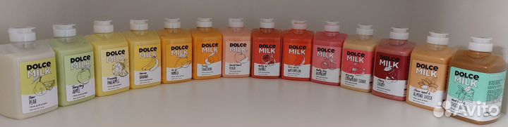 Гели для душа dolce milk