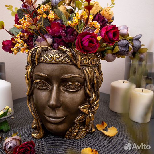 Статуэтка кашпо Девушка Ведана