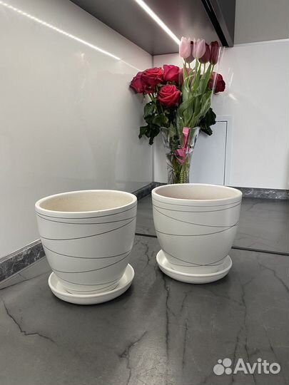 Керамические горшки 2,4л