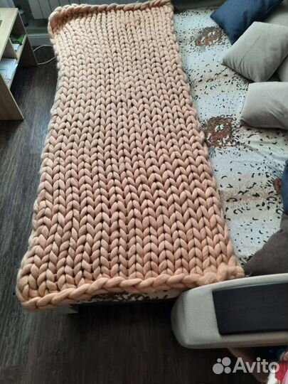 Плед ручной работы