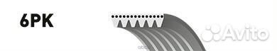 Ремень поликлиновый 6PK2535 Gates
