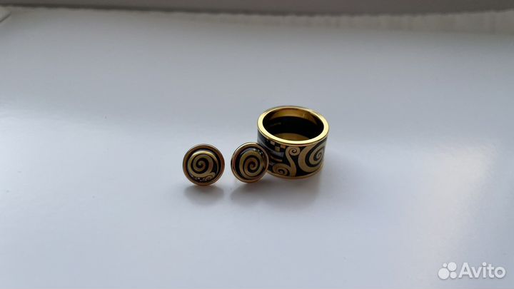 Frey wille кольцо+серьги