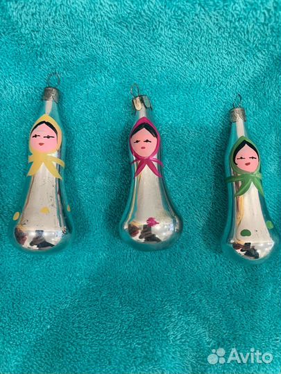 Елочные игрушки СССР