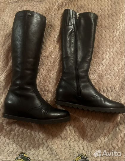 Сапоги зимние кожа 36 р-р