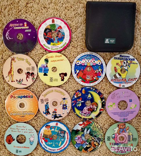 Компакт диски и dvd для детей и другие