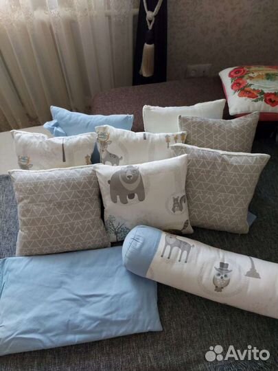 Бортики в кроватку